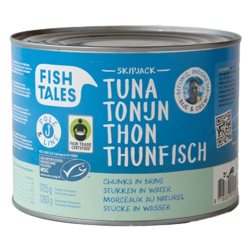 Fish Tales skipjack tonijn in water 1705gr - webshop