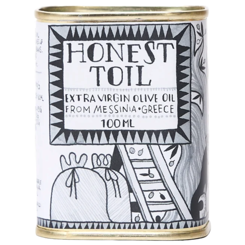 Honest toil olive oil extra virgin 100 ml - webshop
